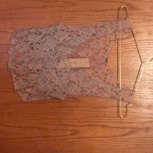 An evening formal top.